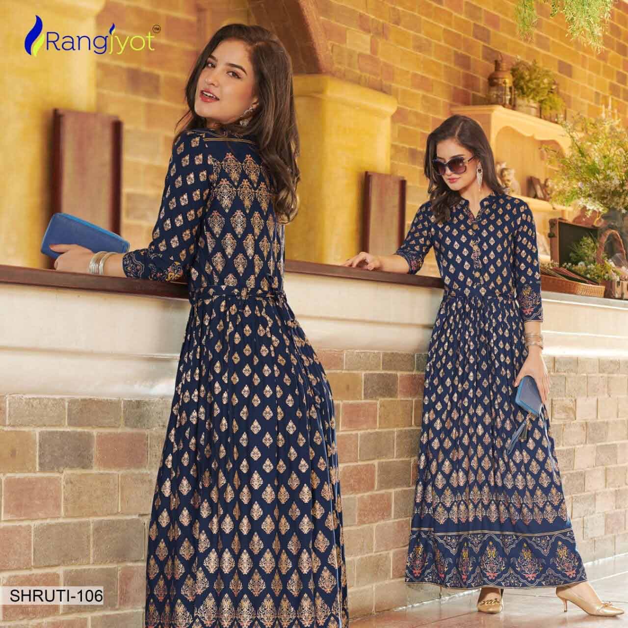 Rang Jyot Shruti Vol-1 Gorgeous Wholesale Gown Rang Jyot Shruti Vol-1 Gorgeous Wholesale Gown